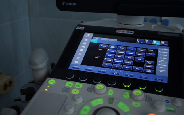 The Blue Bird donated an ultrasound machine to the Kiev Regional Oncology Dispensary